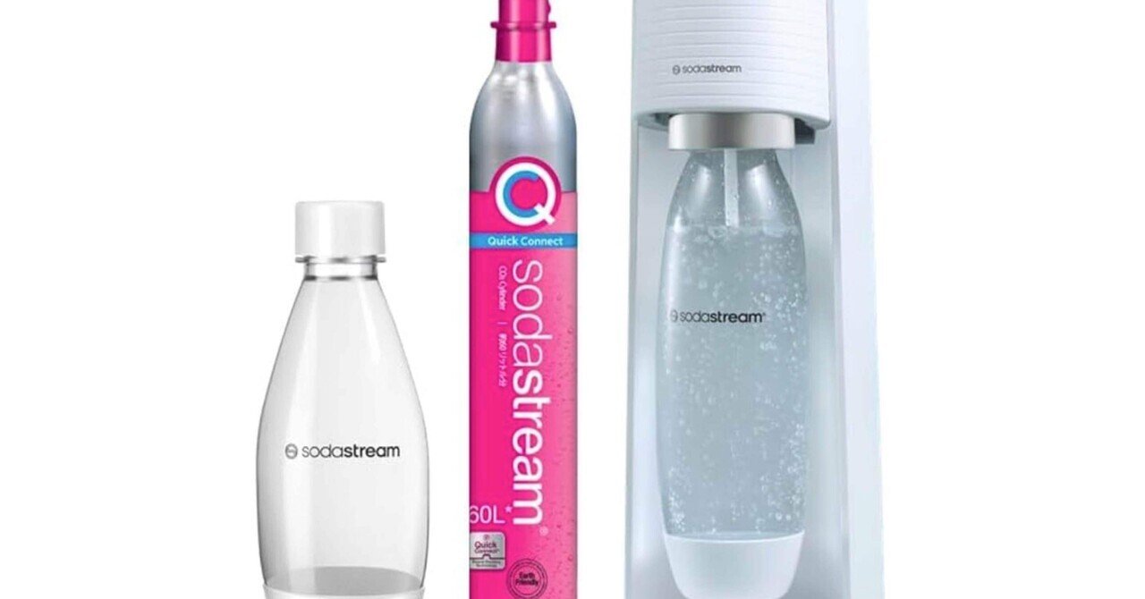 sodastream Spirit One Touch 炭酸水メーカー Amazon | [公式] ソーダストリーム Spirit OneTouch(ワンタッチ