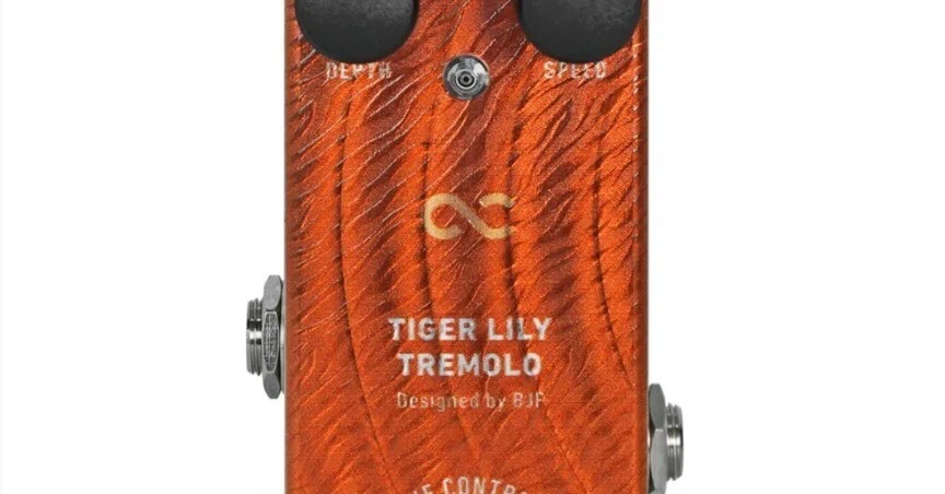 最落無し! One Control TIGER LILY TREMOLO / a51986 現代的でクリアな
