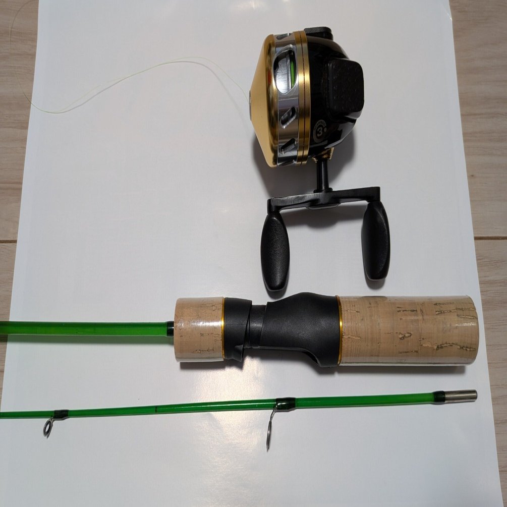 魔（駄）改造」～ダイソートラウトロッド＆ZEBCOリール｜るるG