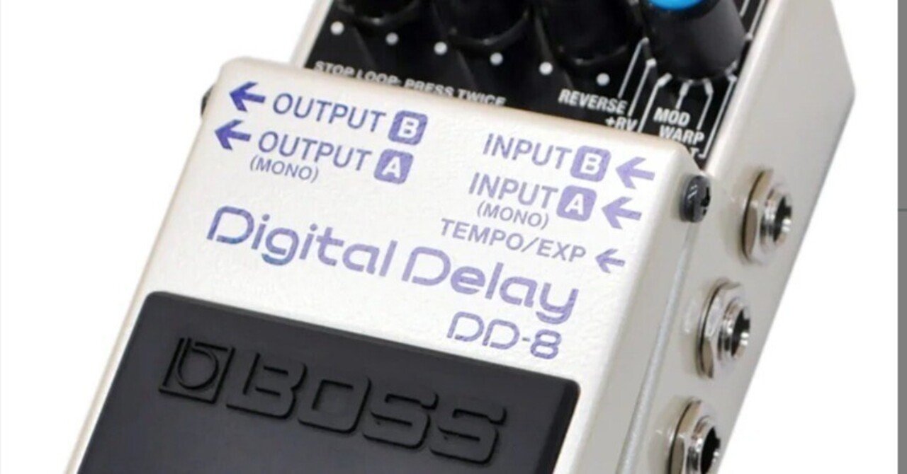 🎛 #001BOSS ( ボス )DD-8 Digital Delay｜Maggie