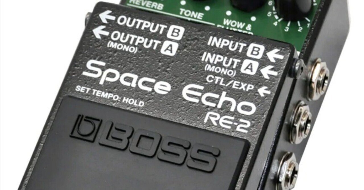 🎛 #002BOSS ( ボス )RE-2 Space Echo｜last owari