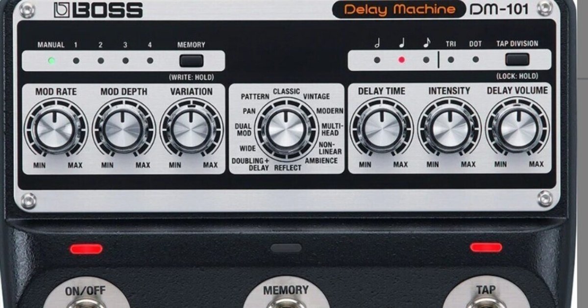 BOSS DM-101 ボス　アナログディレイ BOSS DM-101 アナログディレイ 【フルアナログ回路】 ボス DM101