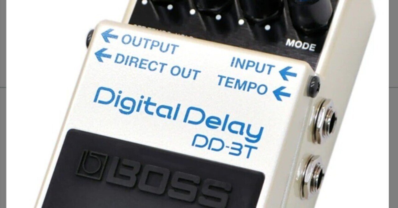 🎛 #008BOSS ( ボス )DD-3T Digital Delay｜Maggie