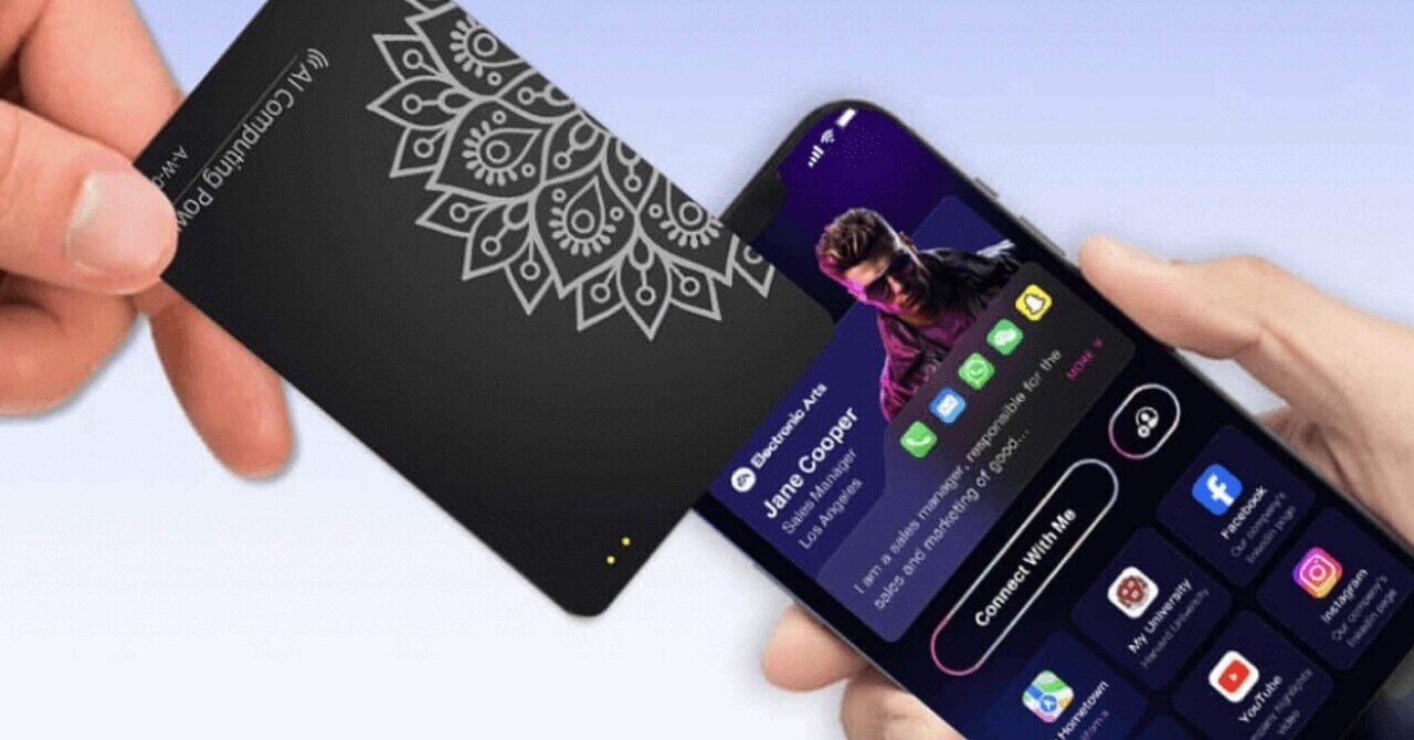 最先端！AI名刺「VSTカード」】持ってるだけで人生が変わる？使い方