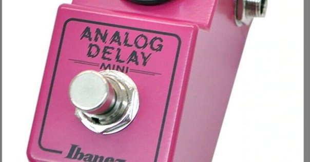 Ibanez Analog Delay Mini アナログディレイ The Ultra-Small Analog Delay Sounds Like a Classic! / Ibanez