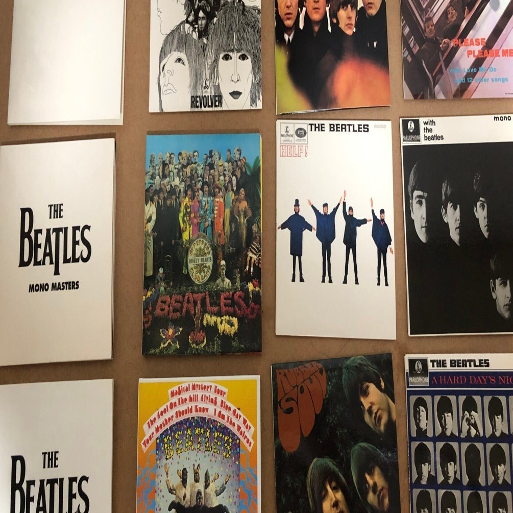 The Beatles モノラルレコード 30周年記念盤 新国旗帯 The Beatles