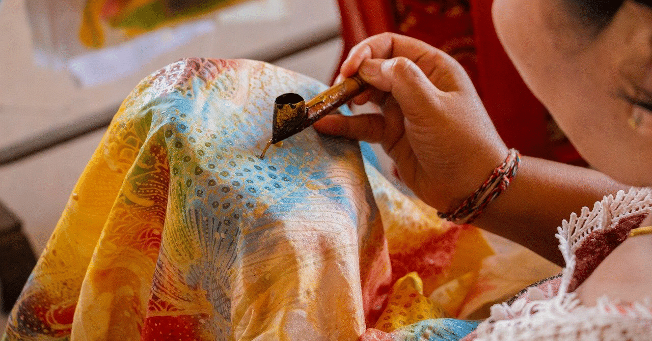 マレーシアのバティックをボルネオ島で体験してみた｜che