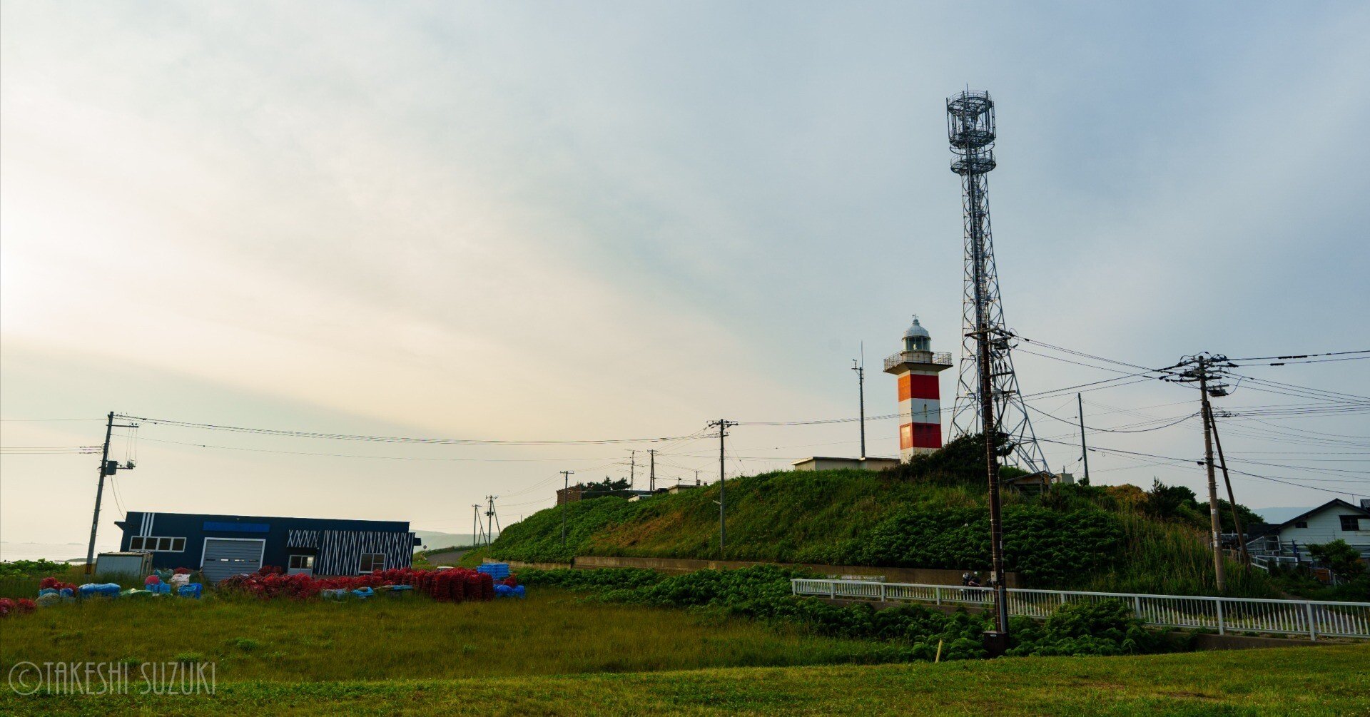 青苗岬灯台｜北海道奥尻町｜すずきたけし