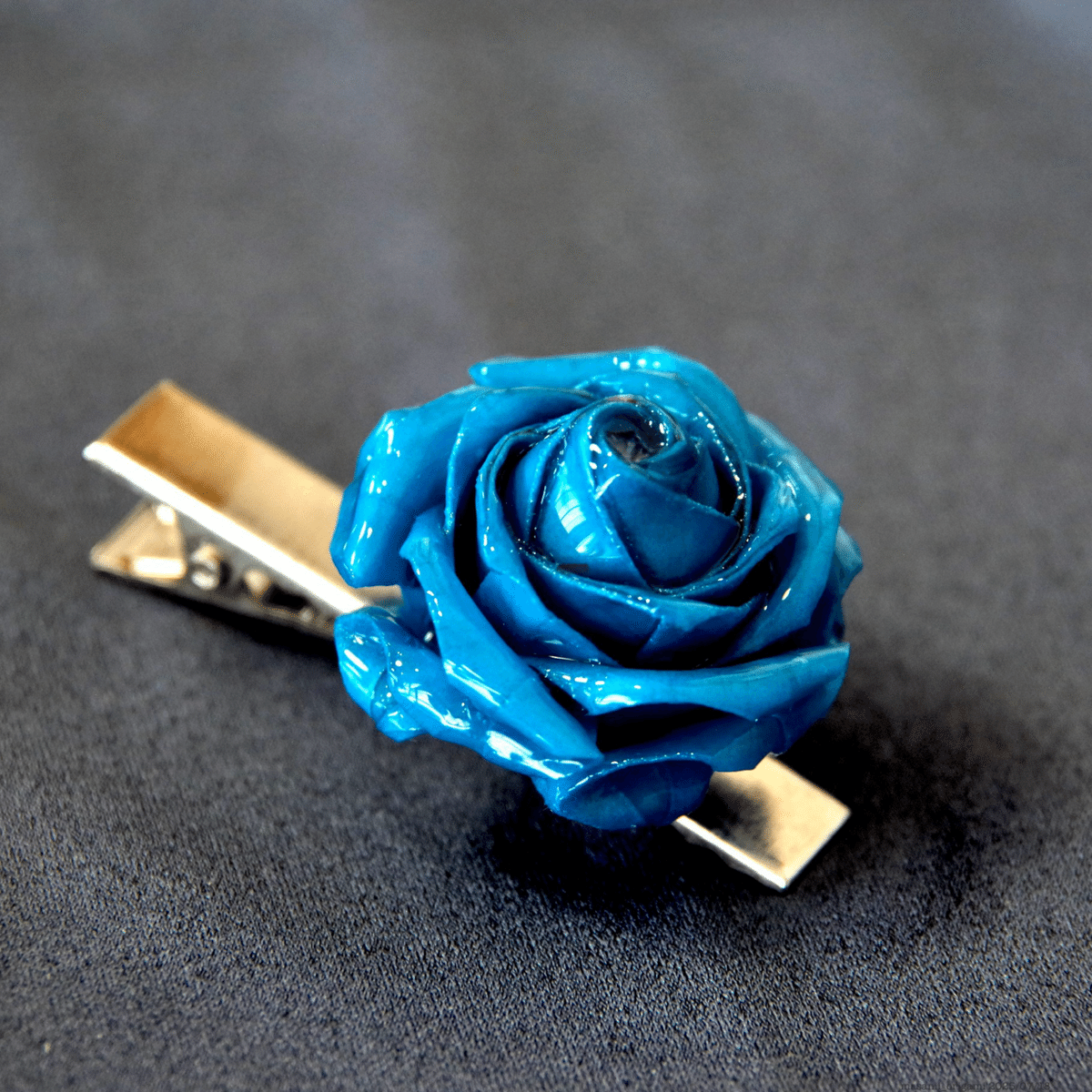 折り紙×レジン×ブローチ、新色登場！／Resin Brooch with Origami rose