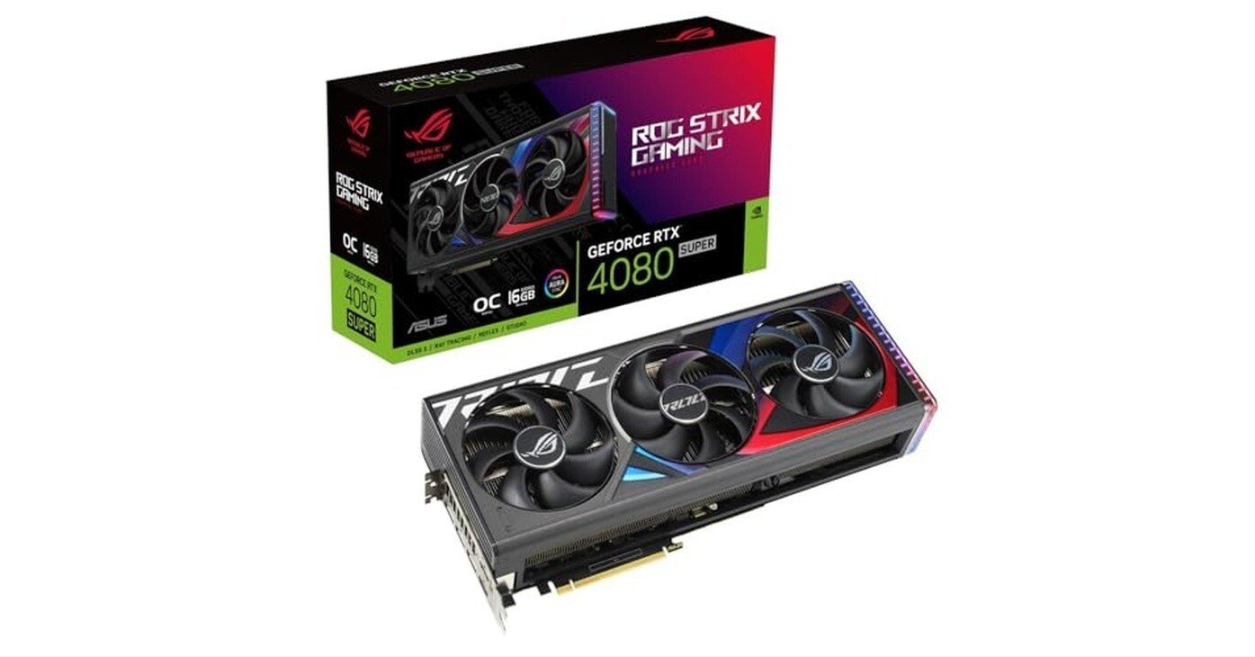ASUS ROG Strix GeForce RTX 4080 SUPER 搭載 ビデオカード 16GB