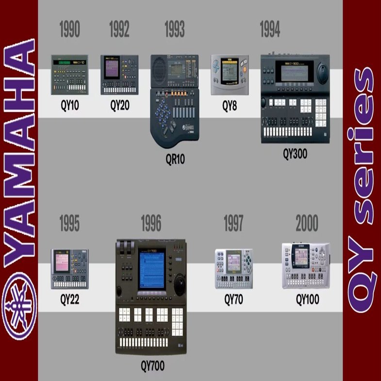僕のシーケンサー遍歴【音楽ガジェット編】YAMAHA QYシリーズ｜kanji