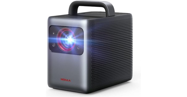 プロジェクター兼スピーカー「Nebula Capsule II」による映画館