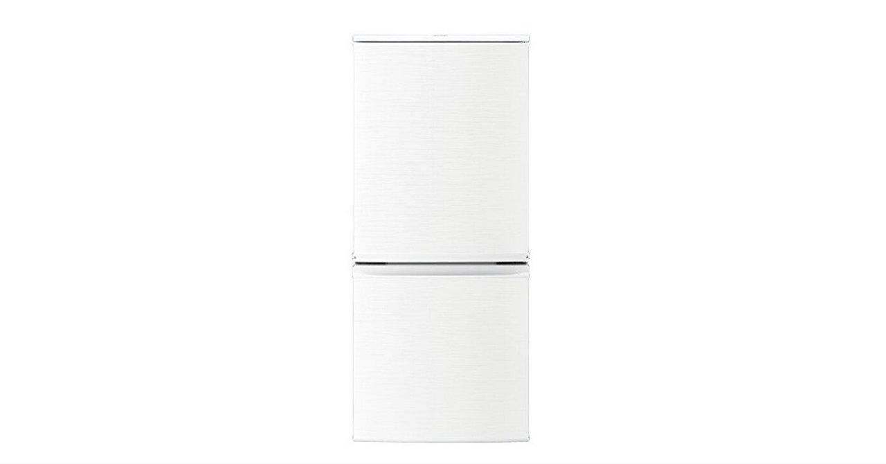 シャープ 冷蔵庫 つけかえどっちもドアタイプ 137L ホワイト系