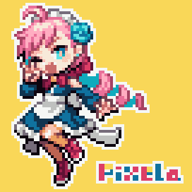 64pxドット絵メイキング ありおり Note