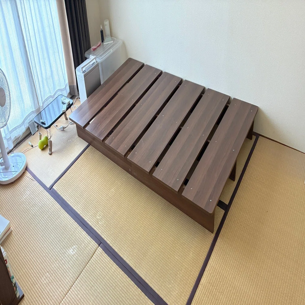 ニトリのお部屋を広く見せるステージベッドをレビュー！生活に余白が 