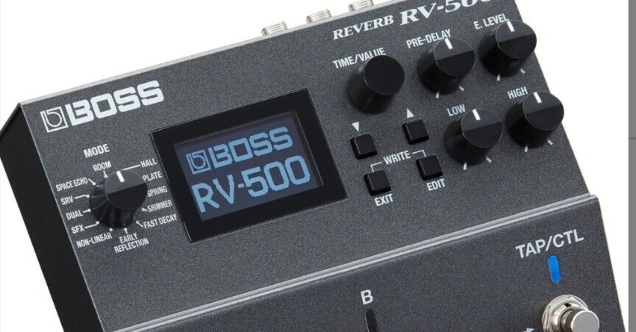 🎛 #003 BOSS (ボス) RV-500 Reverb ｜Maggie