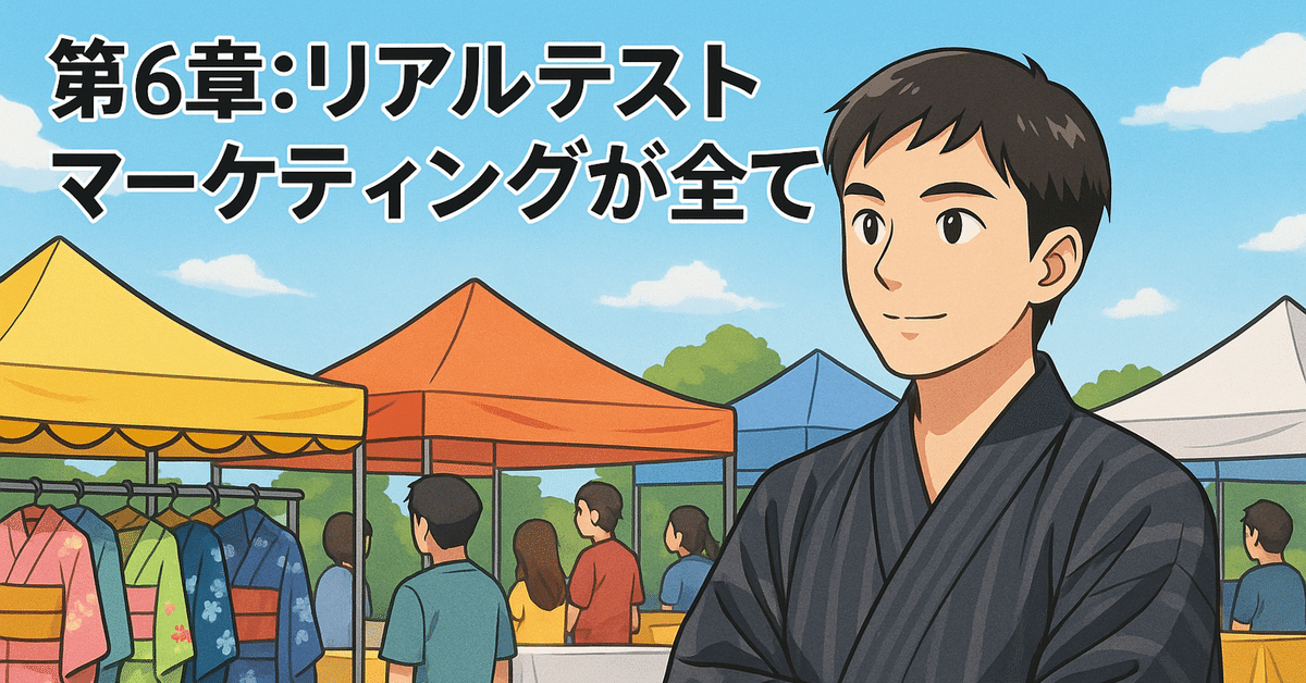 第6章：リアルテストマーケティングが全て｜HIROHITO MURAI