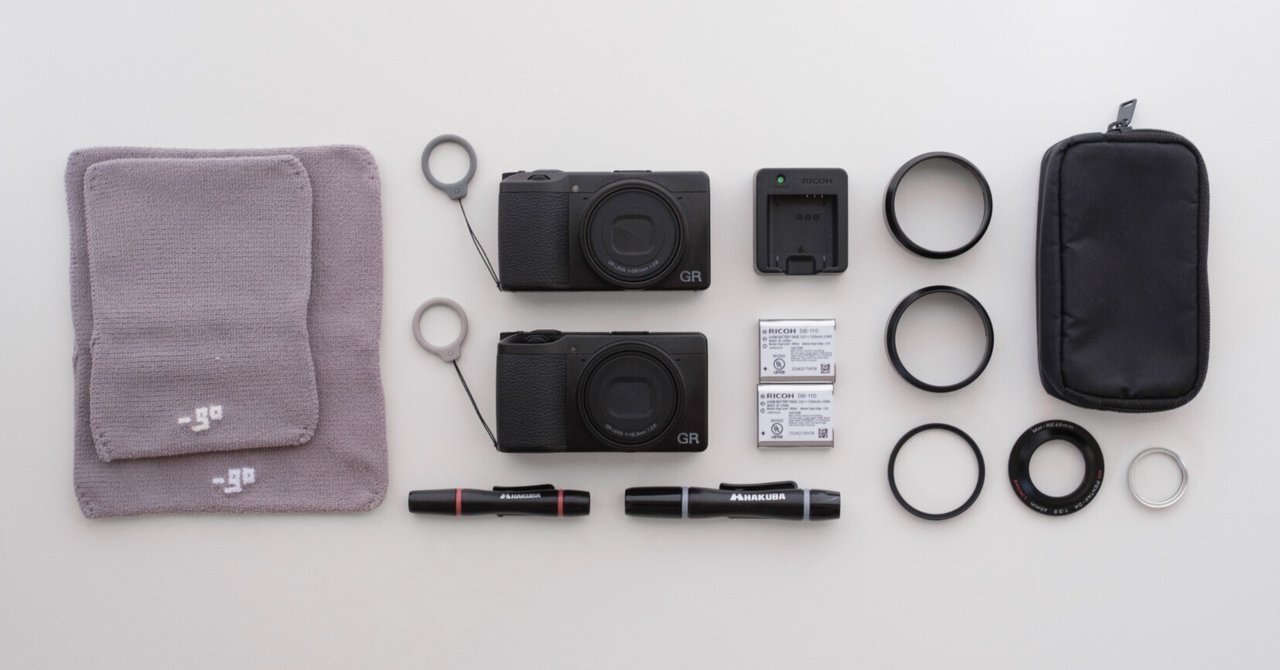 RICOH GRⅢx HDF アクセサリーセット GRⅢとGRⅢxのためにそろえた周辺アクセサリー|Harushika