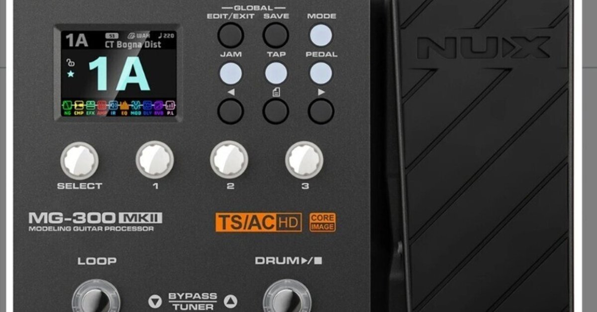 🎛 #003 NUX ( ニューエックス )MG-300 MKII｜Maggie
