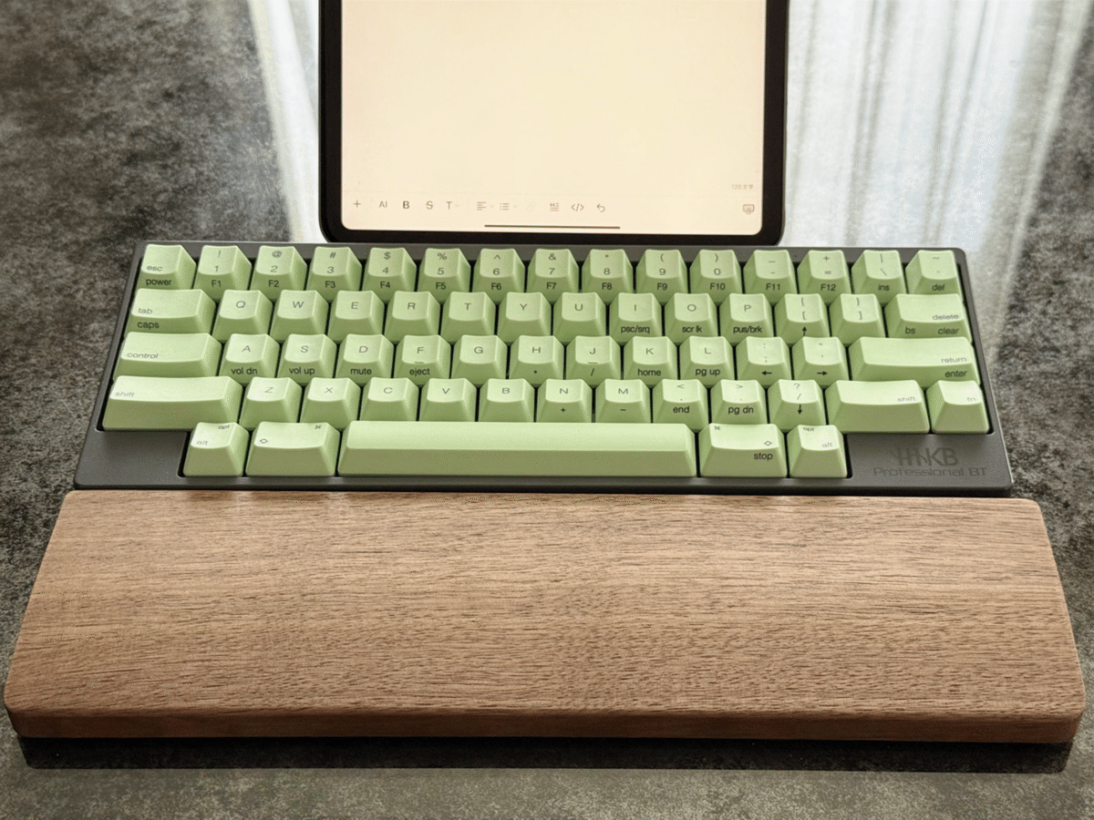 HHKB キーボード アームレスト パームレスト リストレスト 木製 天然木
