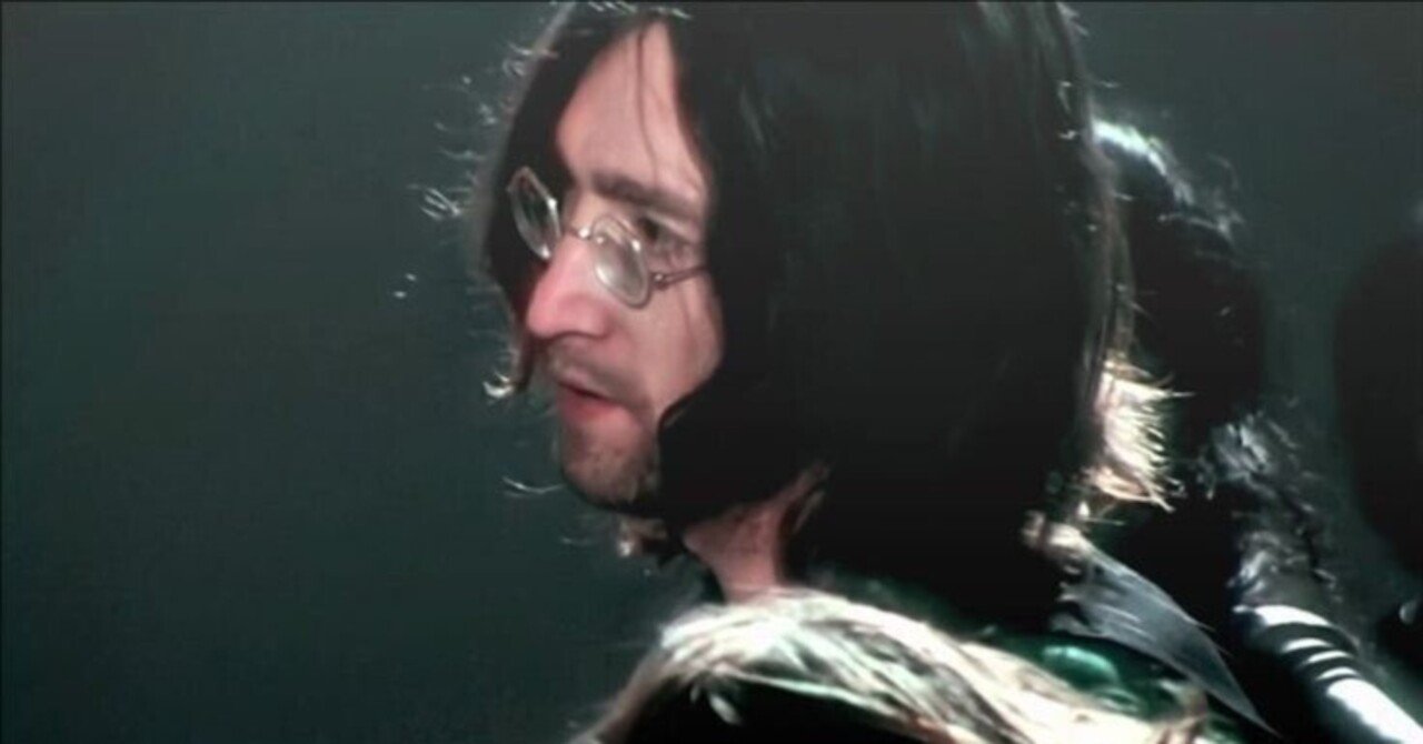 動画から切り取られたジョン・レノンの写真集｜Far East Beatles