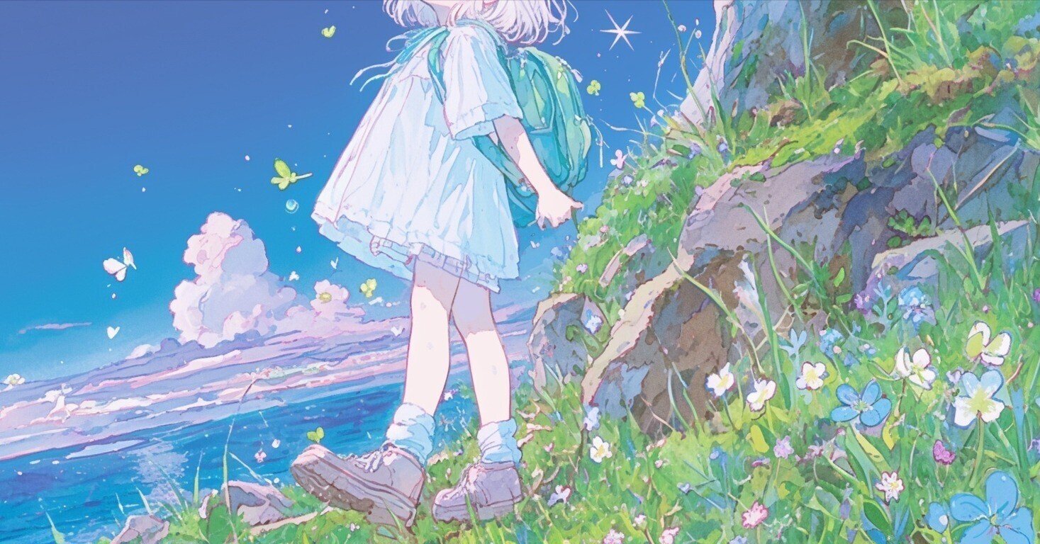 自然風な絵です 手書き風の自然イラストをChatGPTで作ってみた｜ふひと