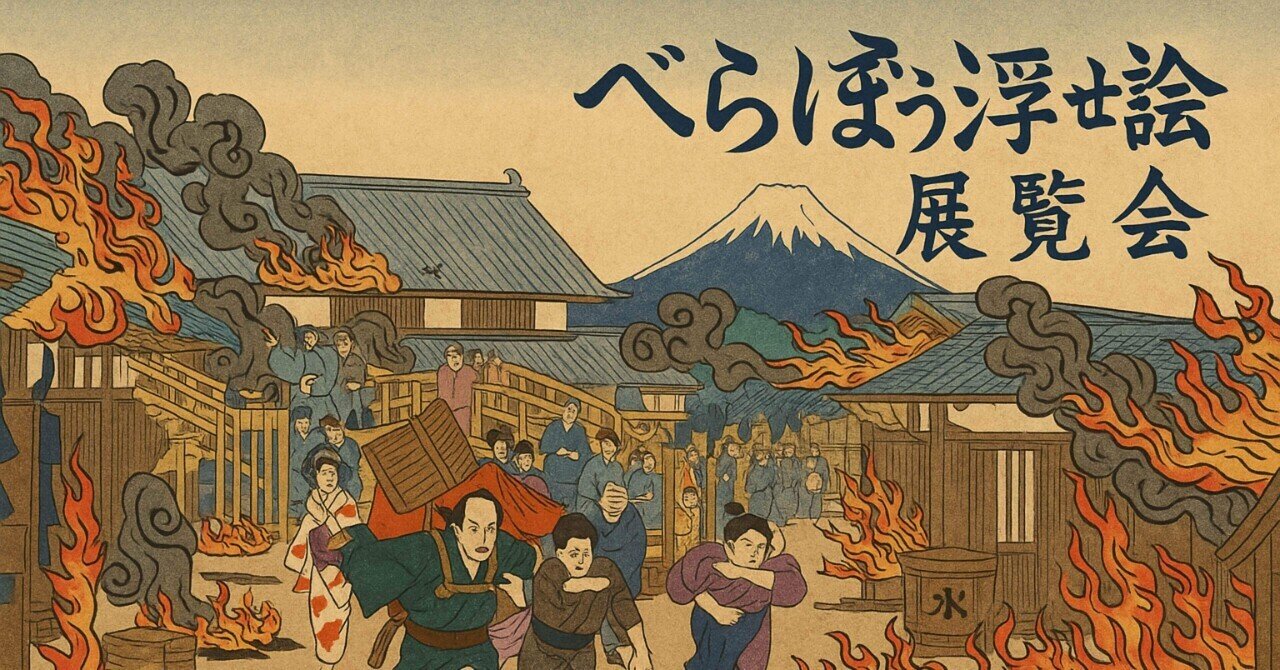 大河べらぼう】OPの浮世絵を集めて勝手に展覧会を開いてみた(第