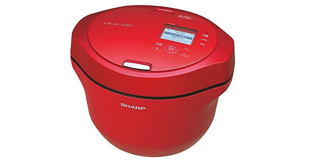 ヘルシオ　ホットクック　レッド系　HEALSIO　自動調理鍋 SHARP 水なし自動調理鍋 HEALSiO ヘルシオ ホットクック 2.4L