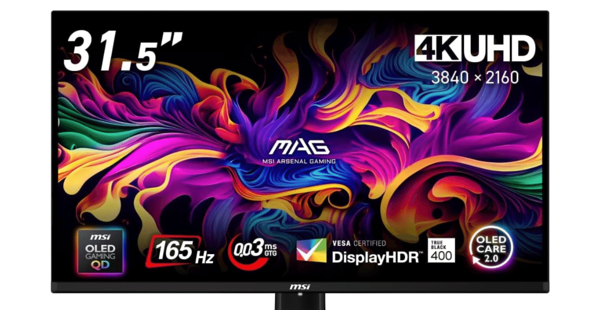 MSI QD-OLED ゲーミングモニター MAG 321UP：プロゲーマーが選ぶ次世代