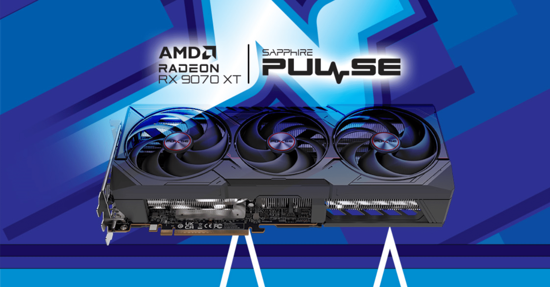 [美品]Sapphire Pulse Radeon RX 9070 XT Sapphire PULSE Radeon RX 9070 GAMING 16GB GDDR6 グラフィックボード