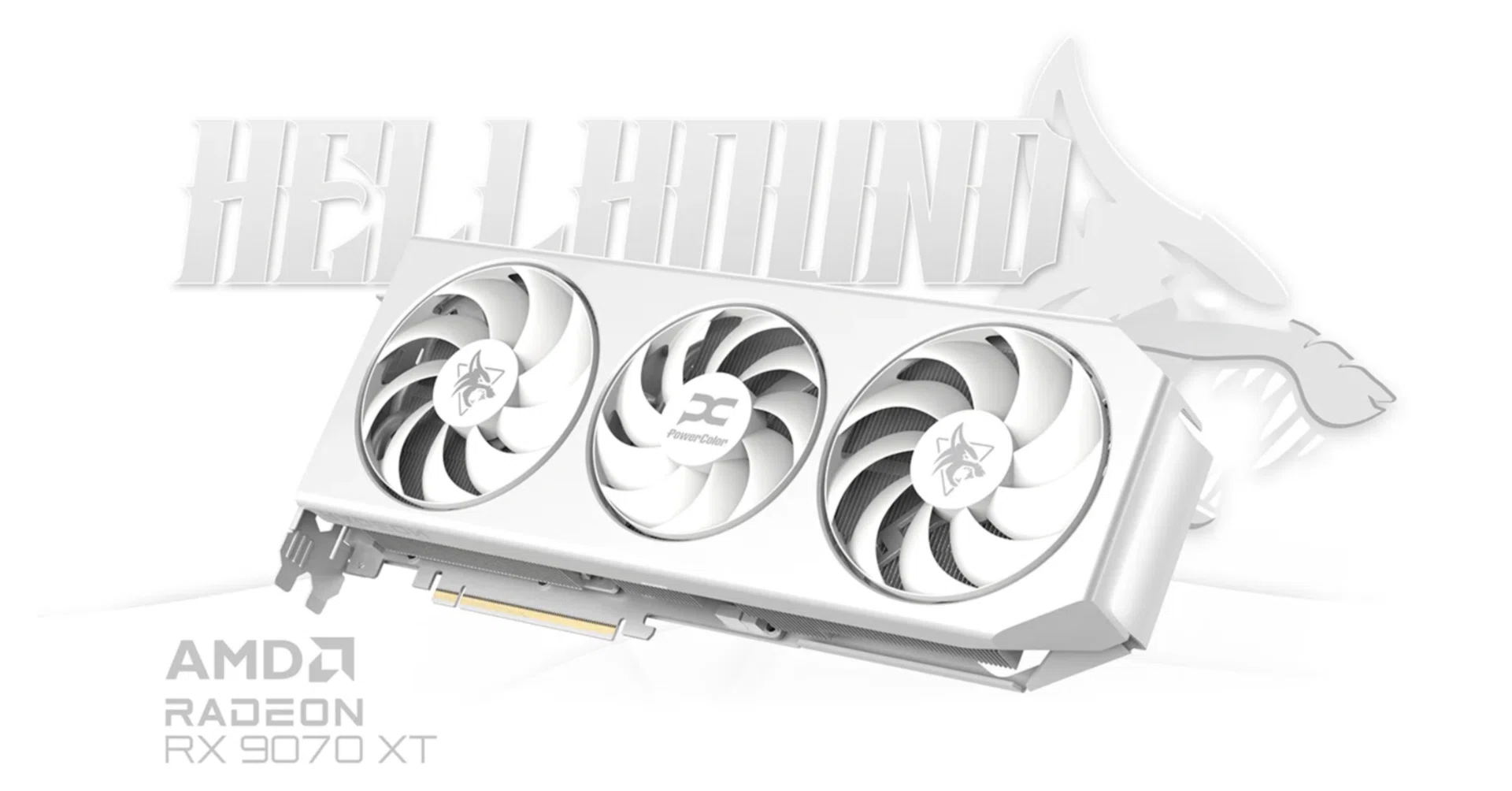 こだわりが強いデザインを採用した「Hellhound Radeon RX 9070 XT