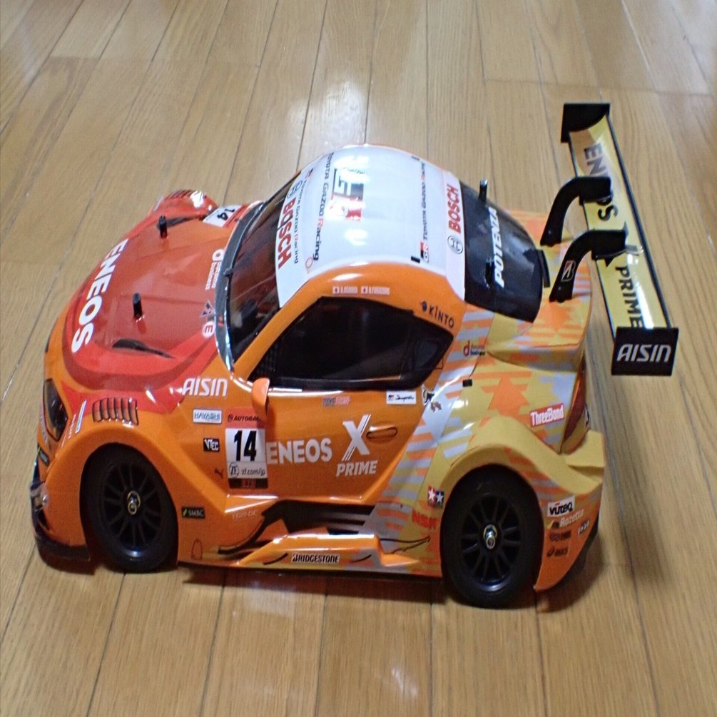 ラジコンボディ ENEOS スープラを製作｜セるしうす