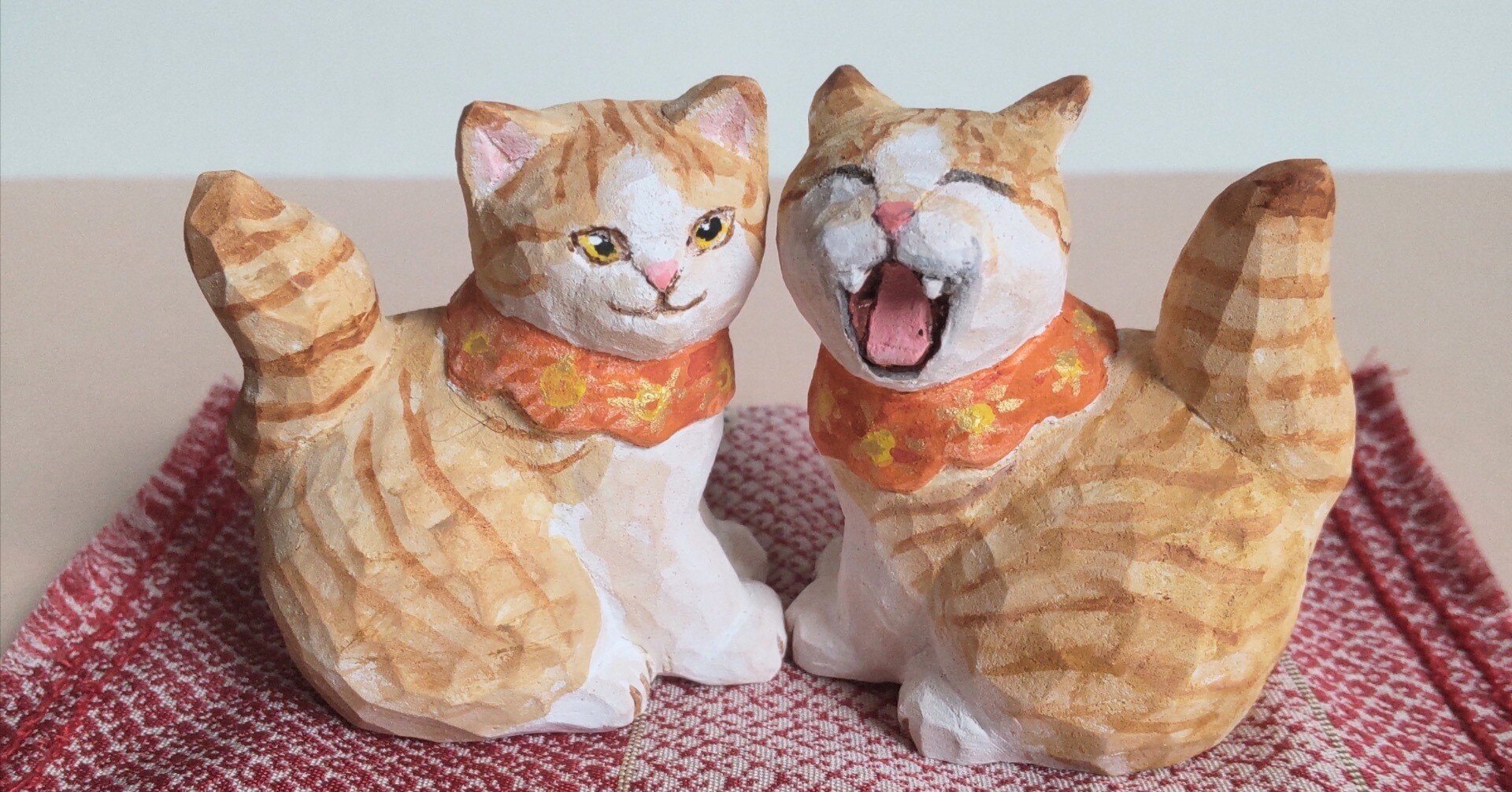 沖縄デパートリウボウ「猫づくし展2」 作家紹介【あたり工房】｜王冠印