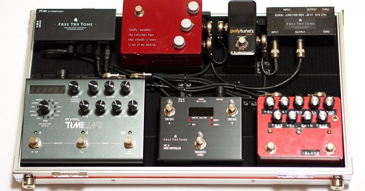 おすすめエフェクター ボード(接続順など）KLON /KTR・1995fx・strymon 