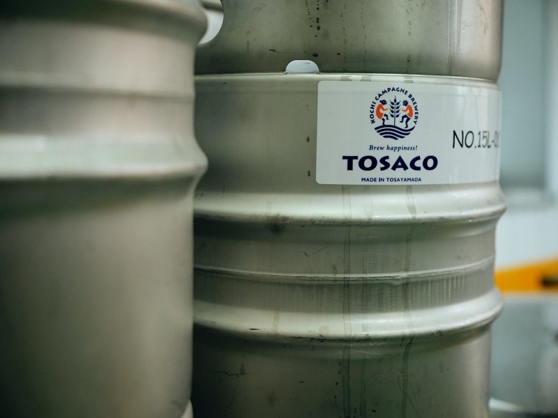 「TOSACO」のビール樽