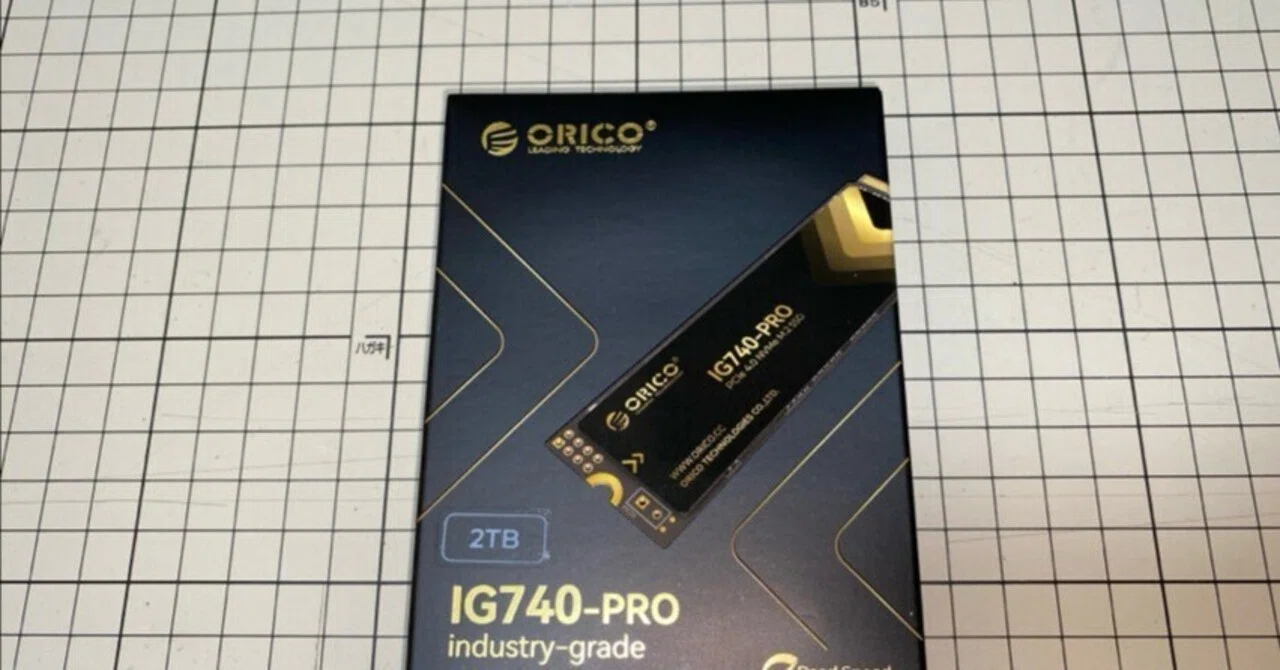 9700X データ用SSDの交換(ハードウェア) ORICO IG740PRO 2TB @ PC