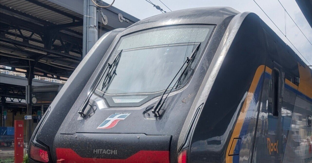 【鉄道ピンバッチ】ロシア・カナダ・イタリア イタリアの列車の旅｜Yuichi Fubuki