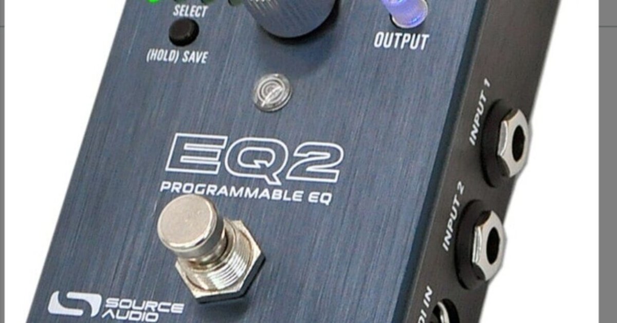 018 SOURCE AUDIO ( ソースオーディオ )EQ2Programmable