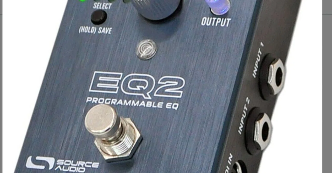 018 SOURCE AUDIO ( ソースオーディオ )EQ2Programmable Equalizer｜Maggie