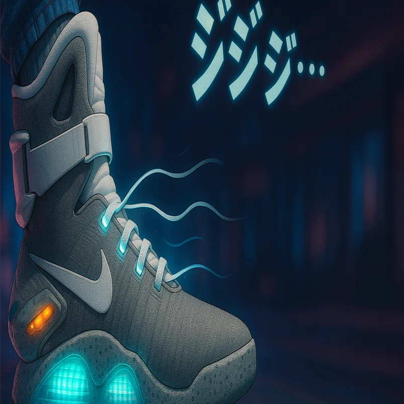 マーティ back to the future スニーカー バック・トゥ・ザ 