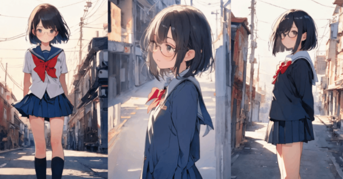 デジタルイラスト Stable Diffusion WebUI 手描きアニメイラスト生成；実践編2