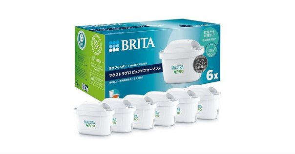 【在庫処分】ブリタ カートリッジ 浄水器 ポット型 交換用 6個入 PFOS/P Amazon｜ブリタ カートリッジ 浄水器 ポット型 交換用 6個入