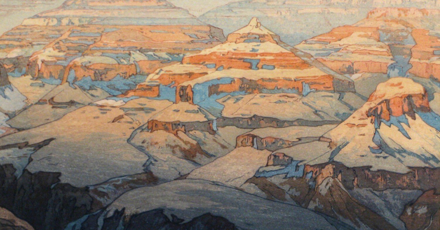 吉田博の版画作品 世界の風景の摺り重ねの美しさ｜Shae Makuno