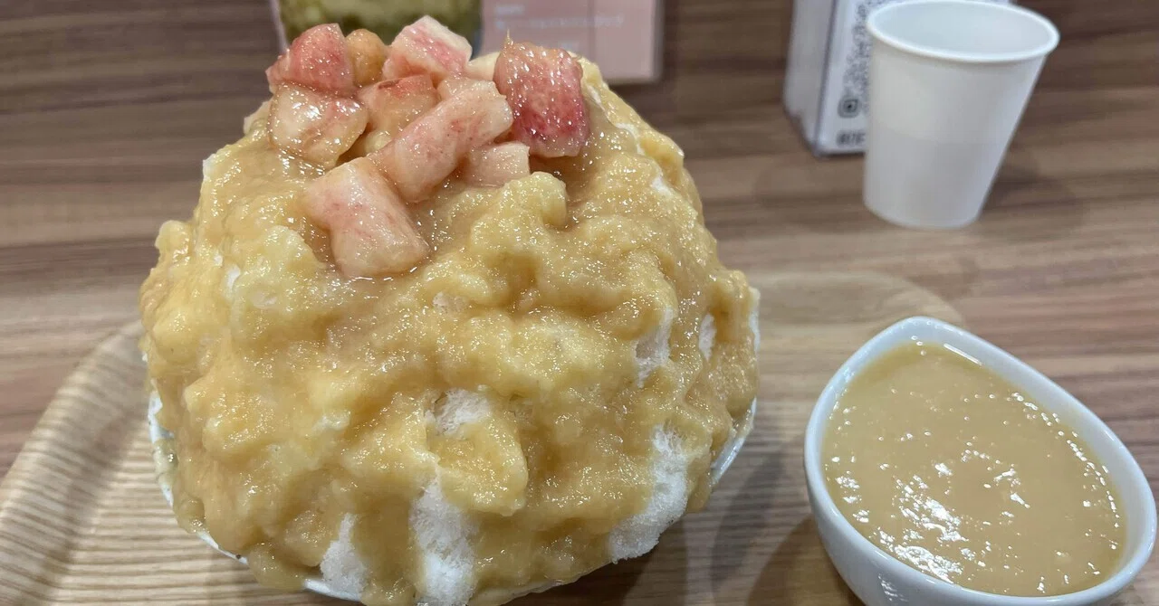 Evolutionary shaved ice is so fluffy and light that it's a race against ...