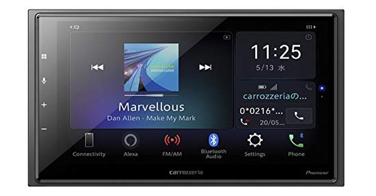 Pioneer ディスプレイオーディオ DMH-SZ500 6.8インチ DMH-SZ500 | ディスプレイオーディオ | カーナビ・カーAV
