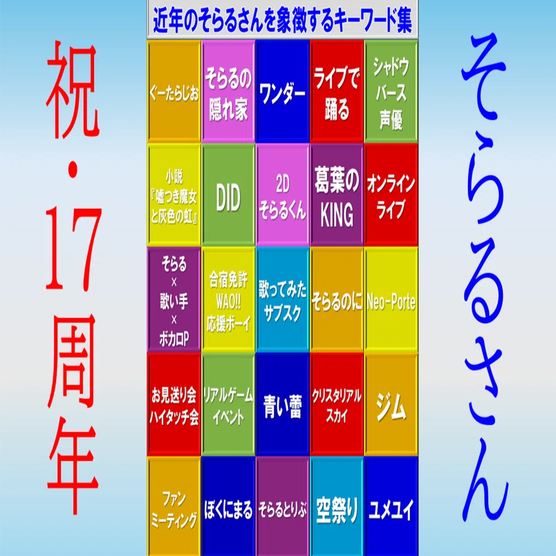これを読めば最近のそらるさんがまるっとわかる！｜AY