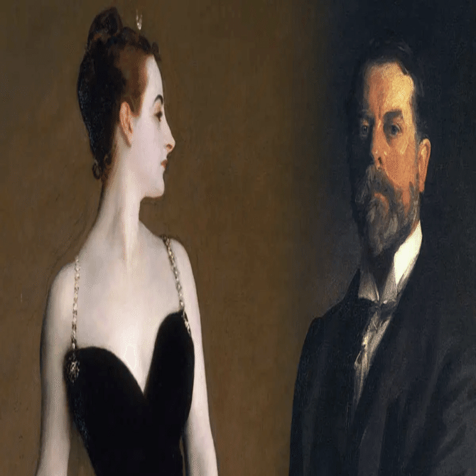 マダムX 」のモデル、ヴィルジニー・ゴートロー。ジョン・シンガー