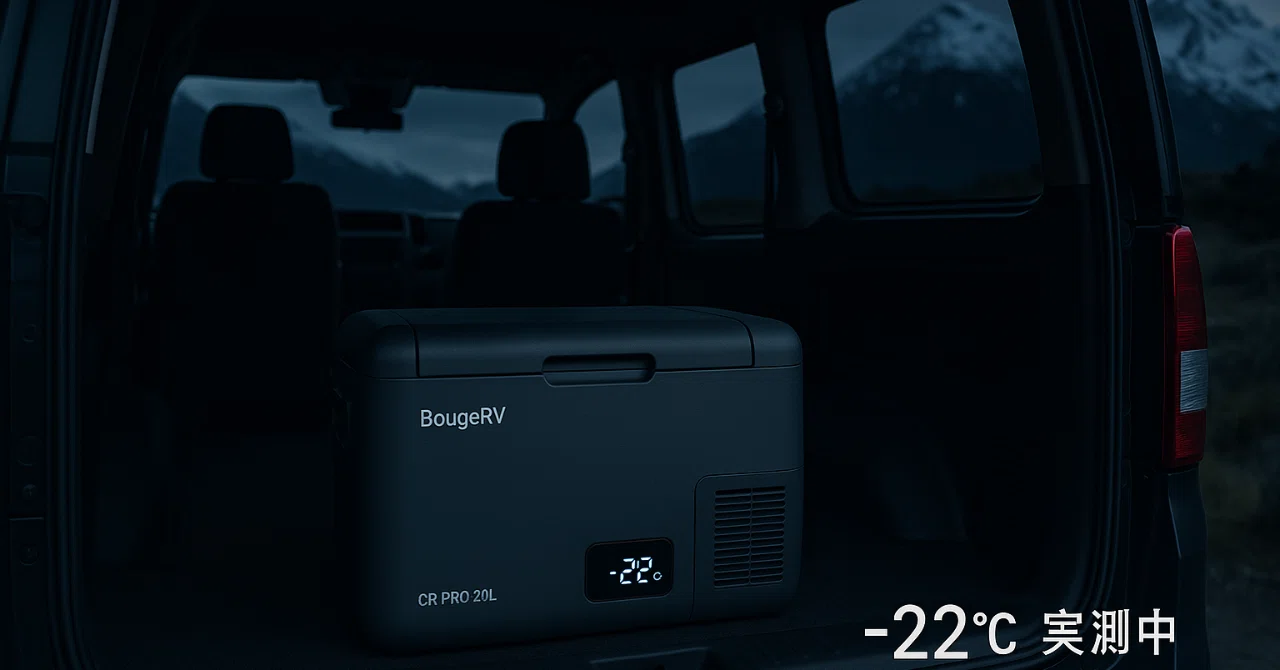 BougeRV CR Pro 20L 口コミ｜-22℃は本当？2ヶ月実測で徹底検証【車中泊 