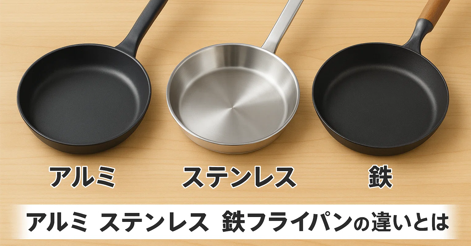 アルミ ステンレス 違い