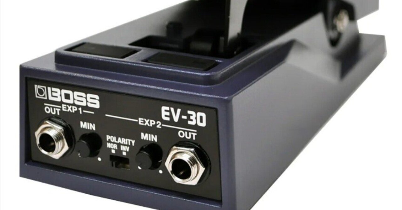 BOSS PW-10ワウペダルとEV-30エクスプレッションペダルセット BOSS EV-30 [DUAL EXPRESSION PEDAL] エクスプレッションペダル ボス